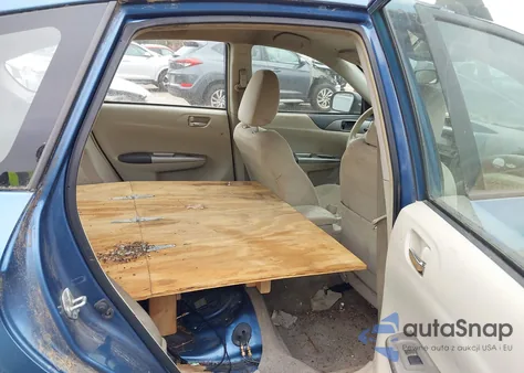 2008 Subaru Impreza 2.5I from USA, damaged, VIN JF1GH61678G808349